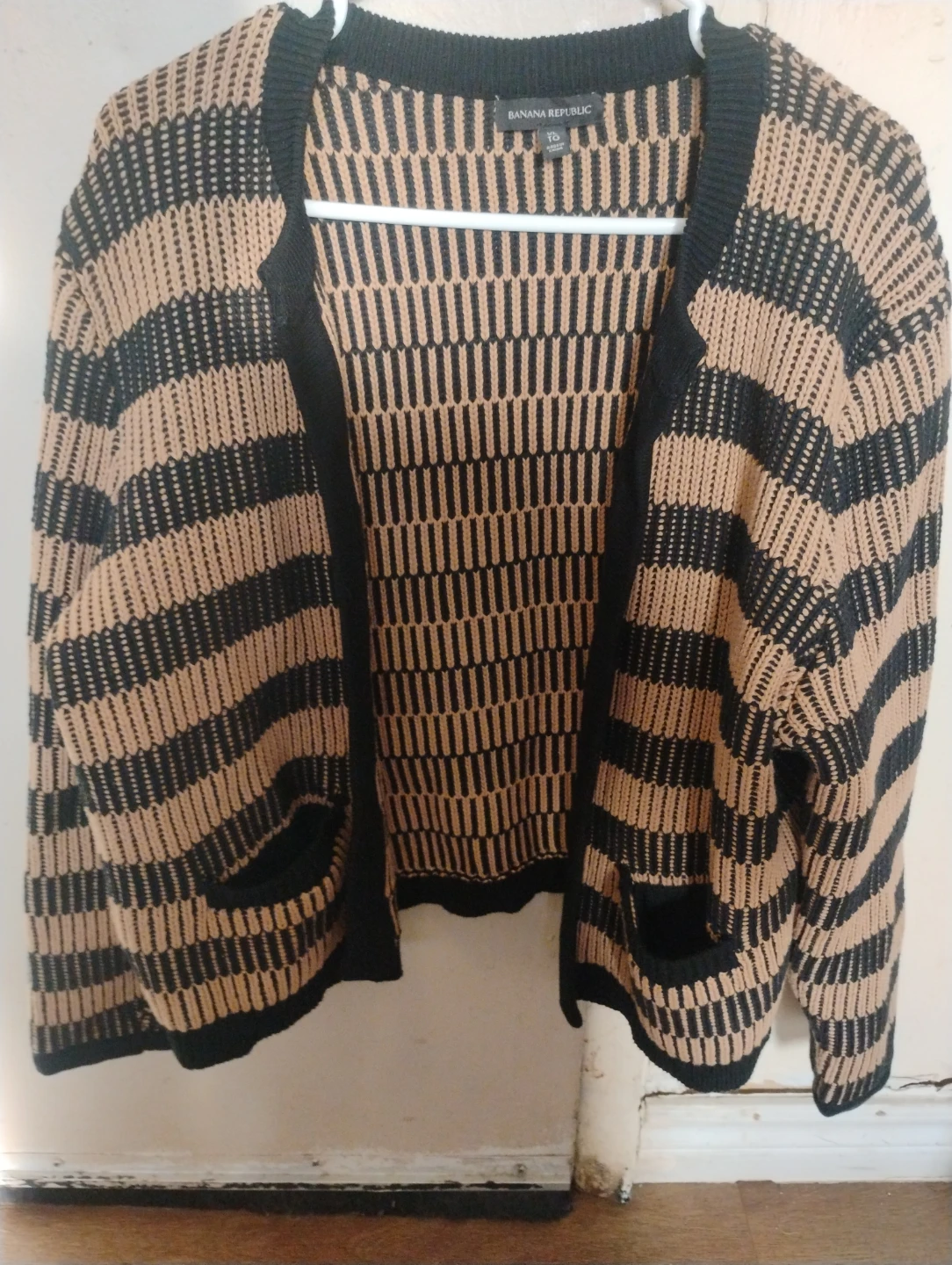 Banana Republic Striped Cardigan - XL