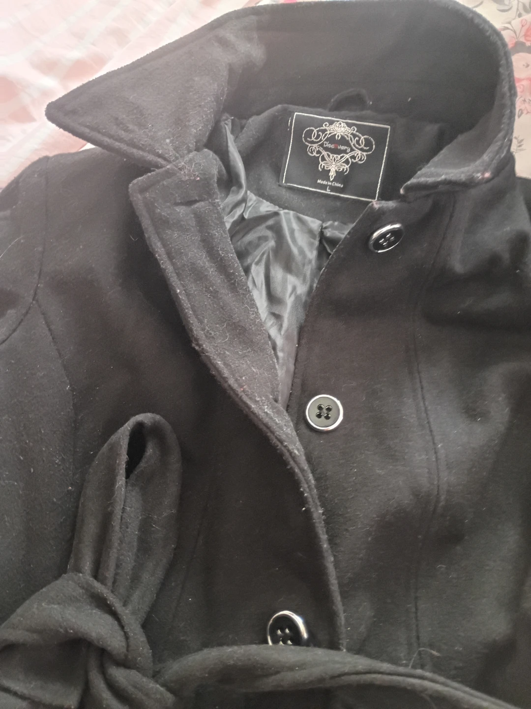 Discovery Black Belted Coat - photo 3