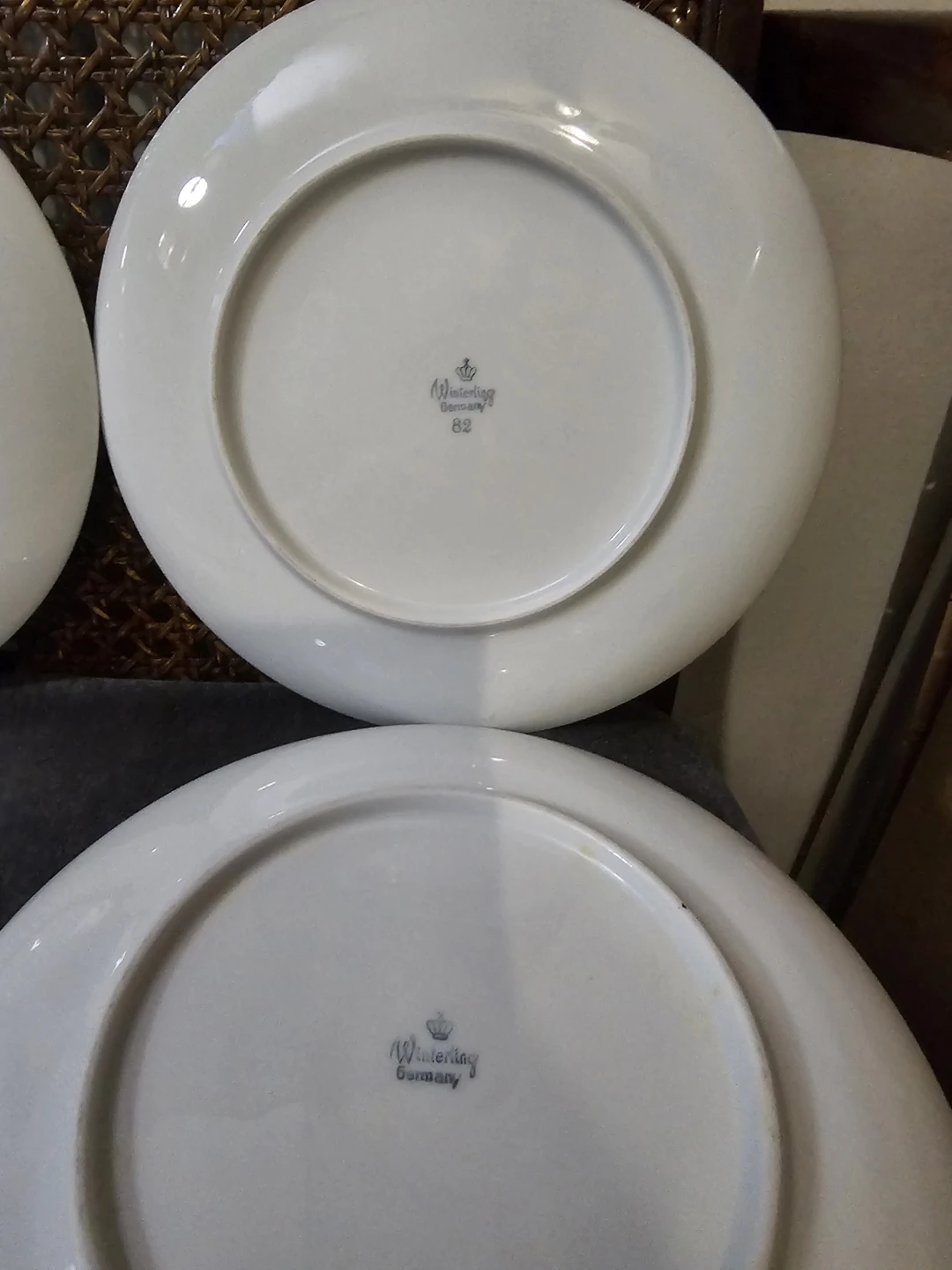 Set of 6 Winterling Germany Fruit Motif Plates - photo 3