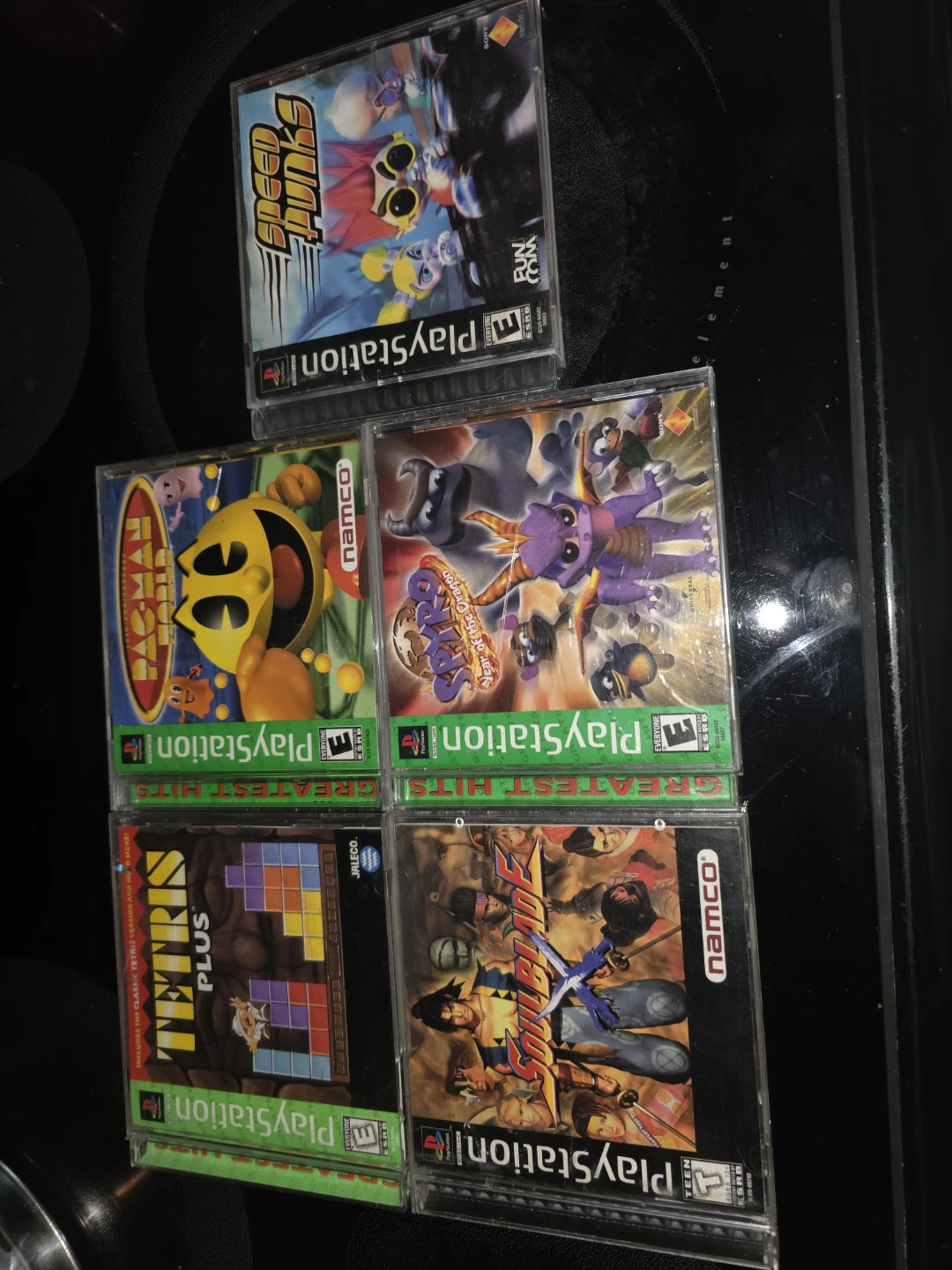 Lot of 5 Sony PlayStation 1 Games