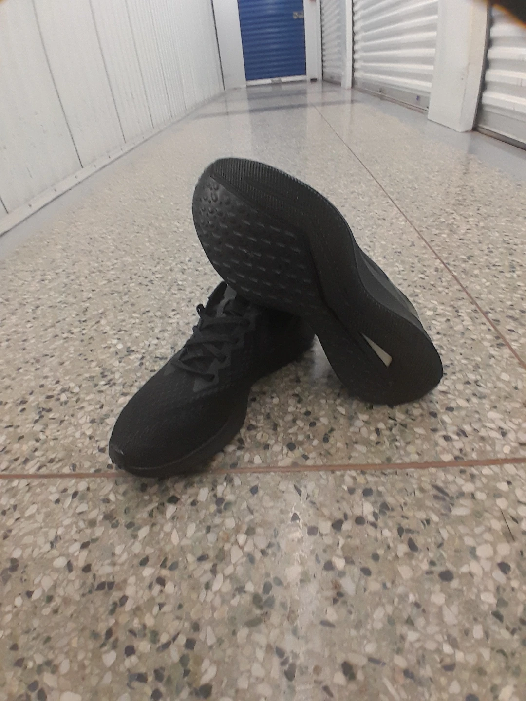 Nike Running Shoes All Black Men's  Size 10 - photo 4