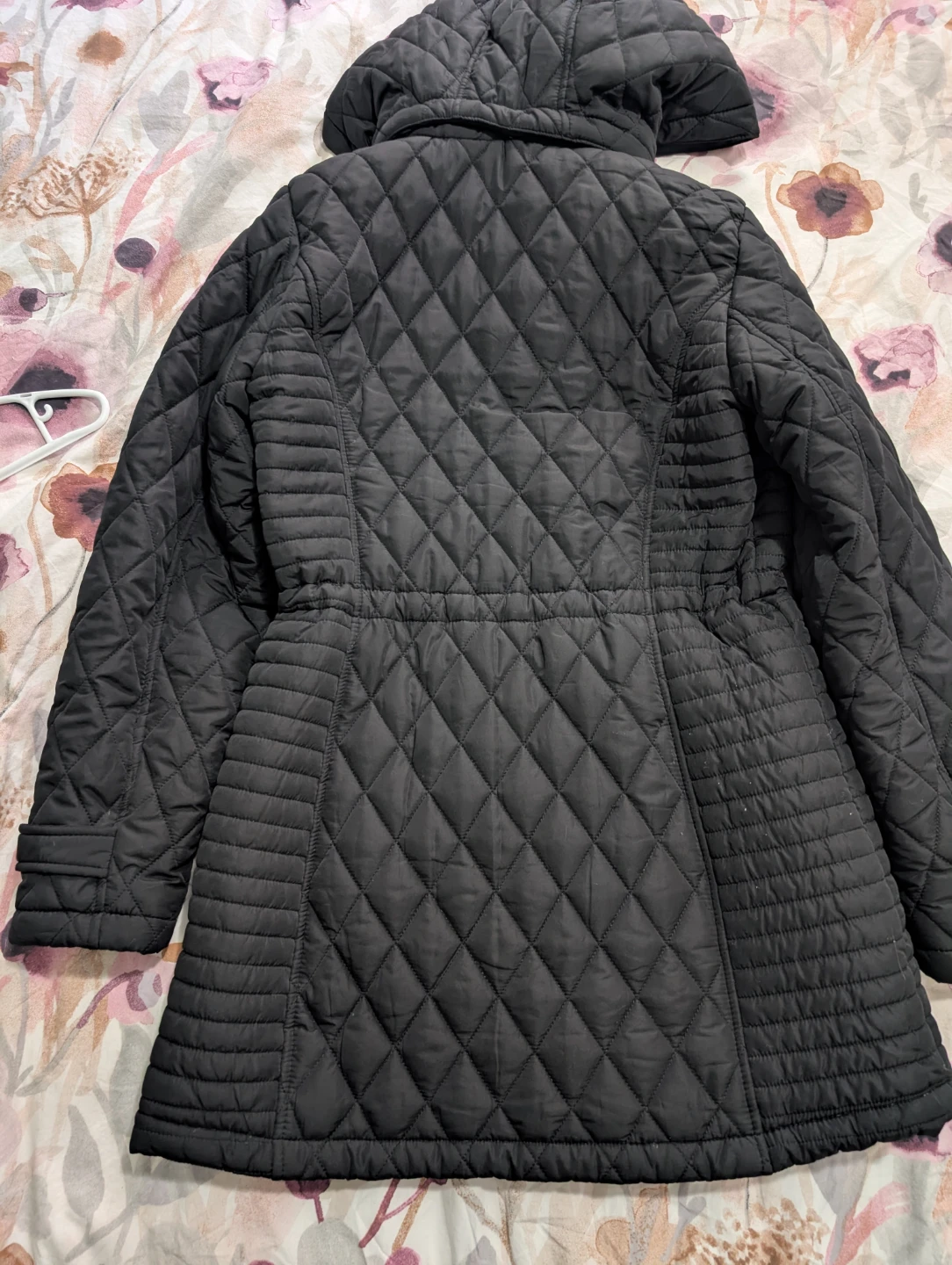 Weatherproof Quilted Hooded Jacket Black - photo 2