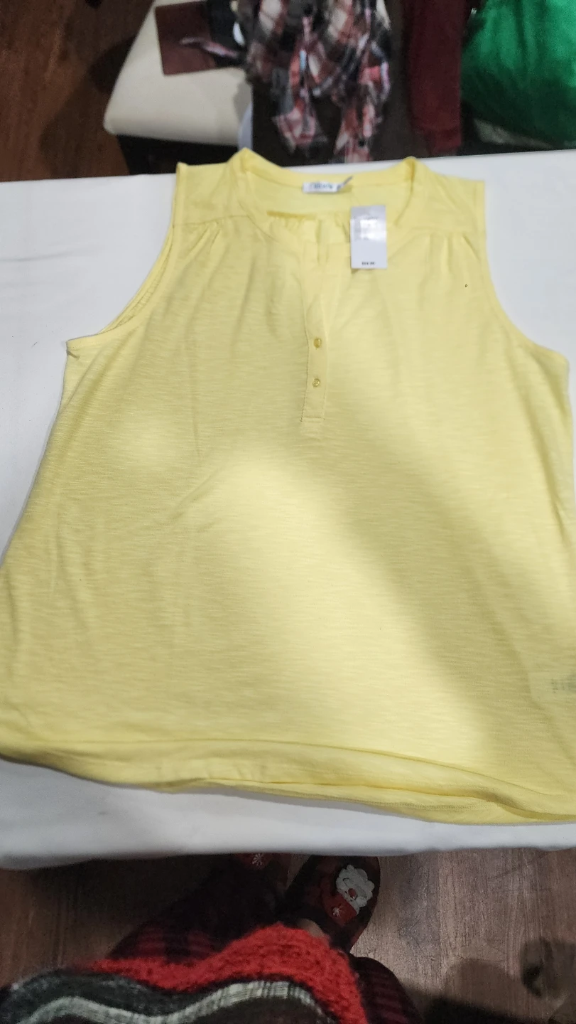 Ricki's Yellow Sleeveless Top - photo 3