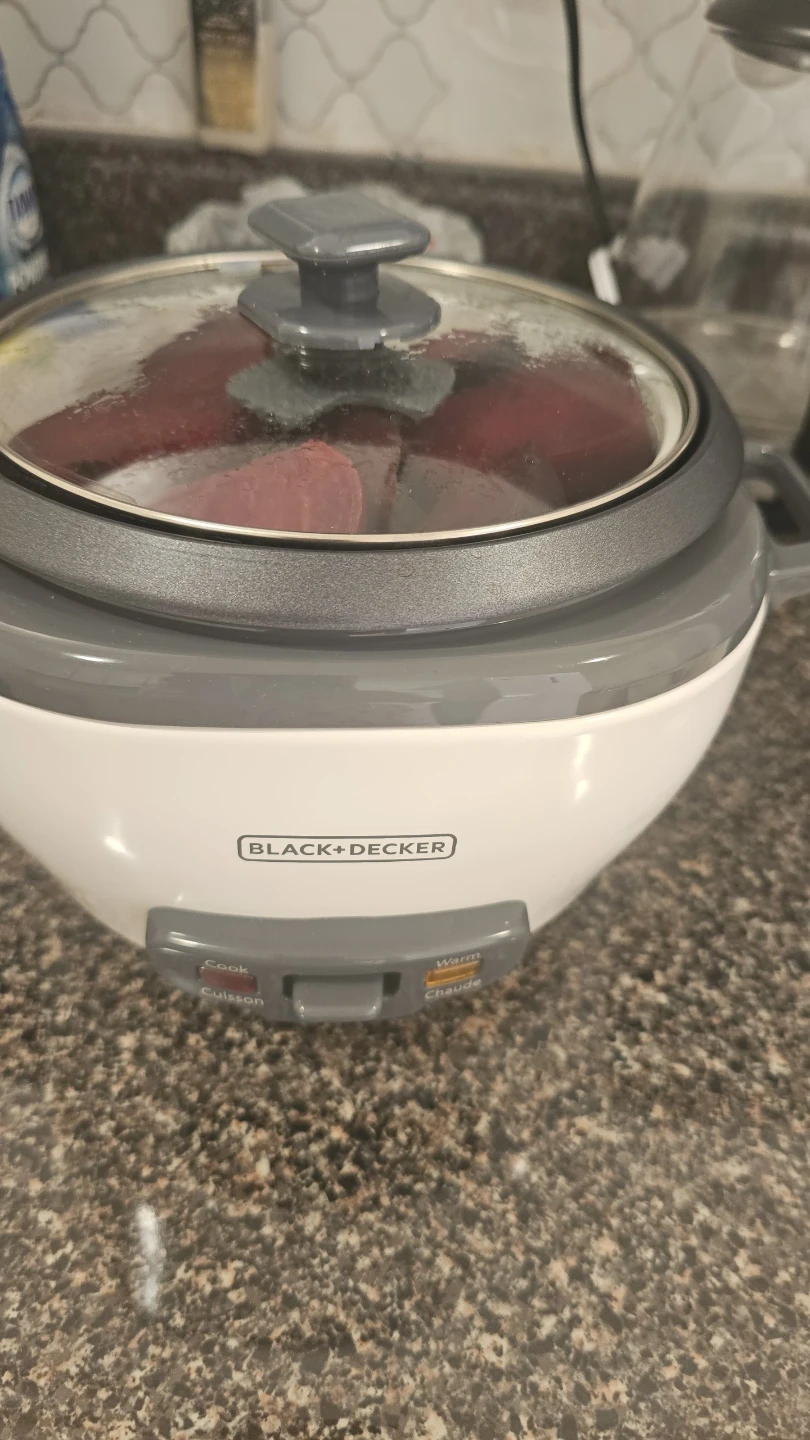 Black+Decker 6-Cup Rice Cooker and Steamer - photo 3