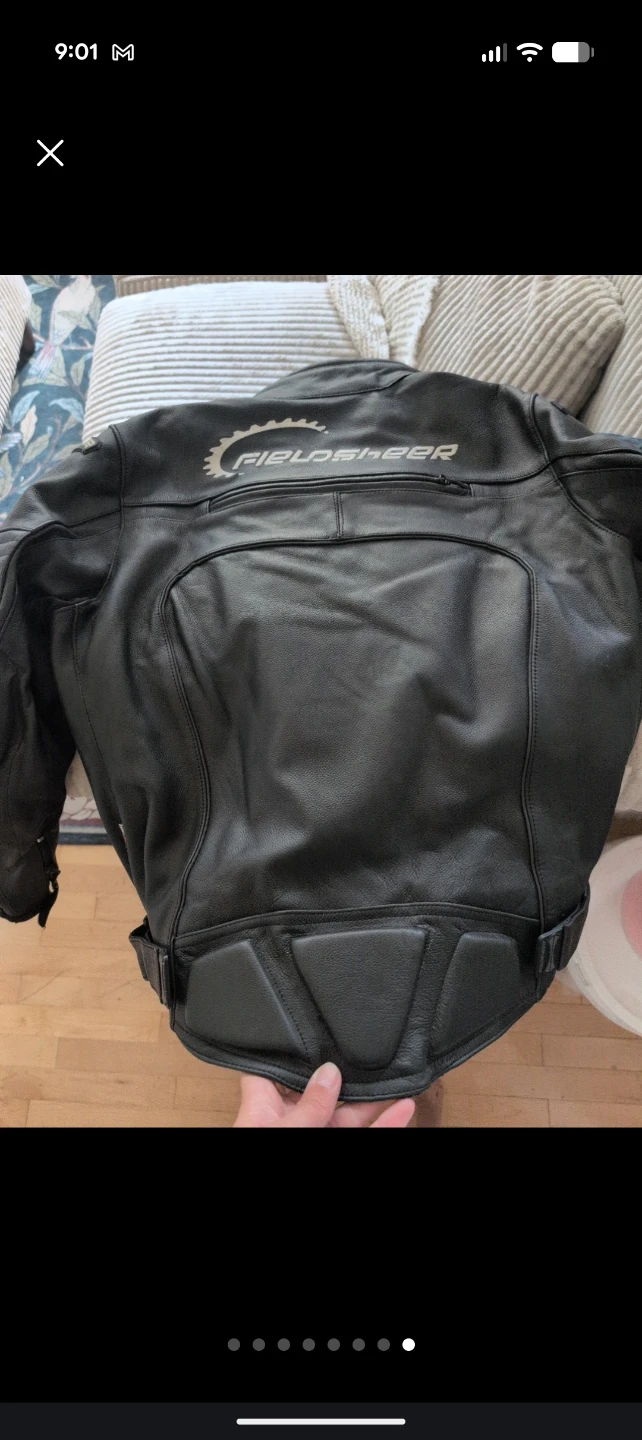 Fieldsheer Motorcycle Leather Jacket with Armour - photo 2
