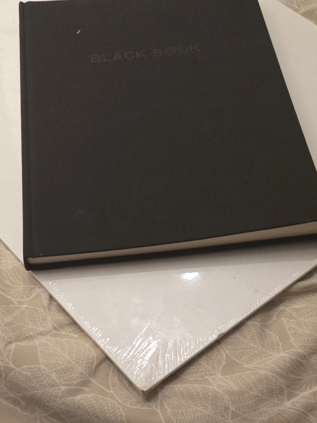 Black Book Lined Notebook
