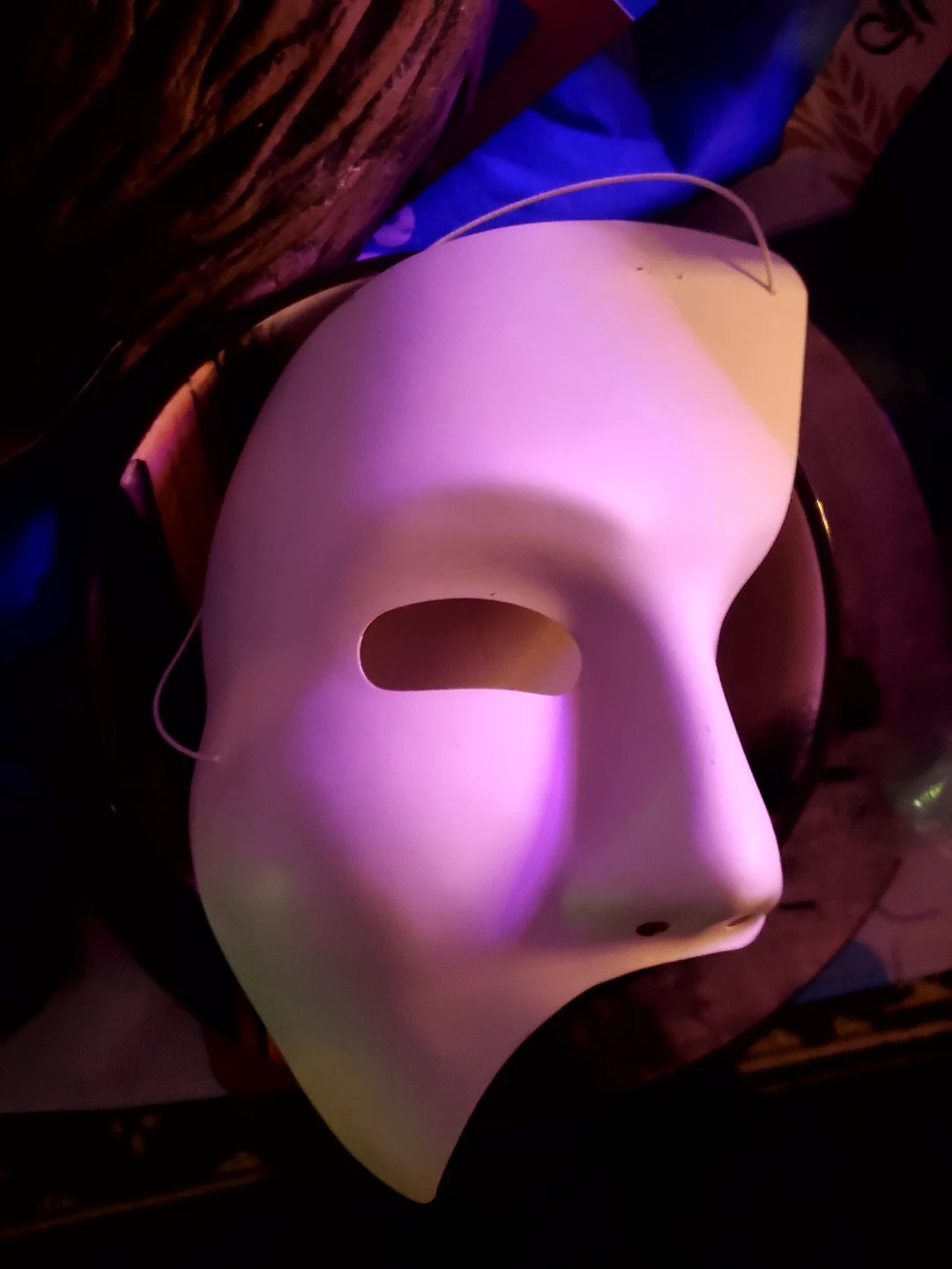 White Phantom of the Opera Mask