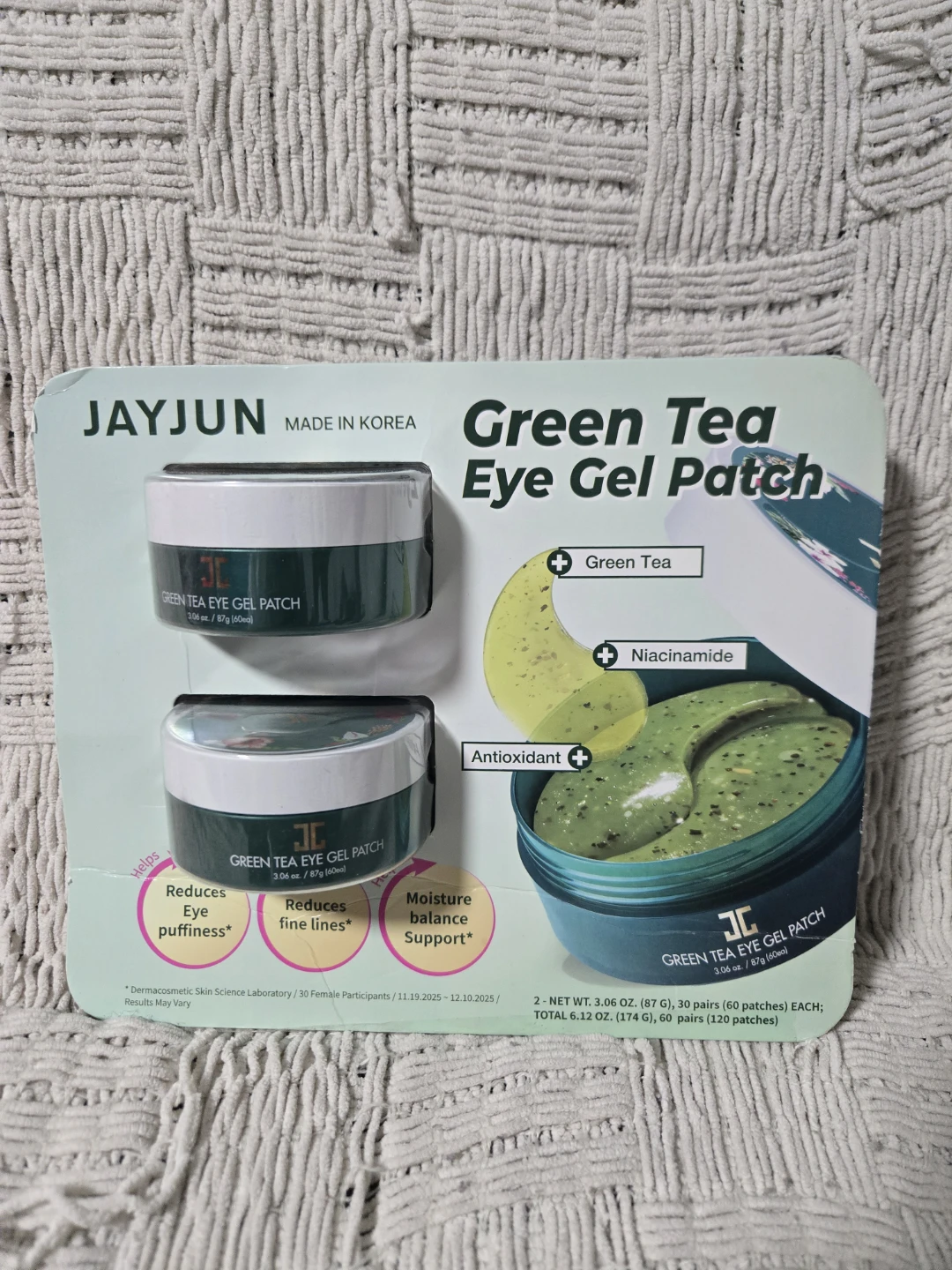 Jayjun Green Tea Eye Gel Patch Set