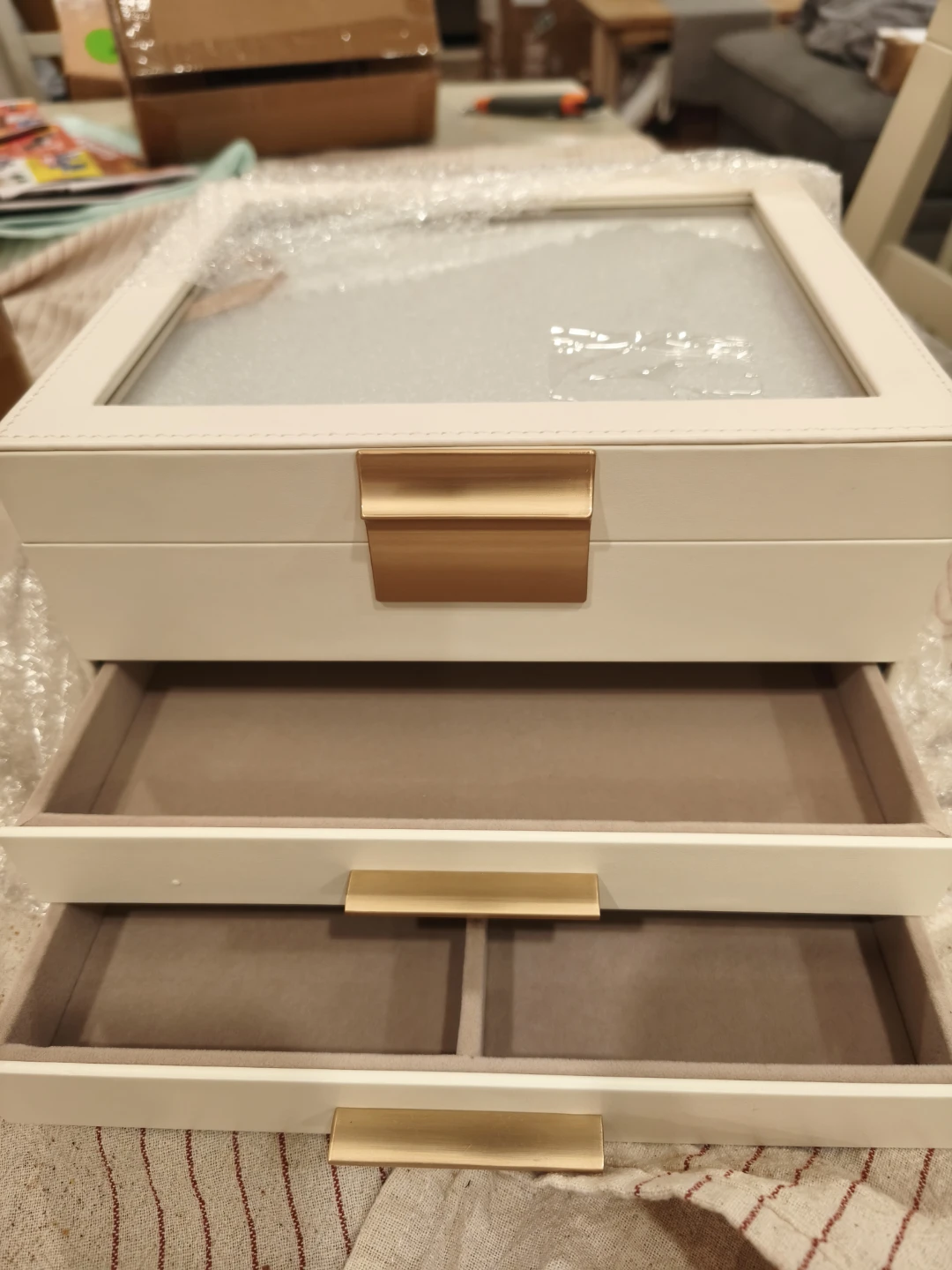 Songmics Jewellery Box White - photo 3