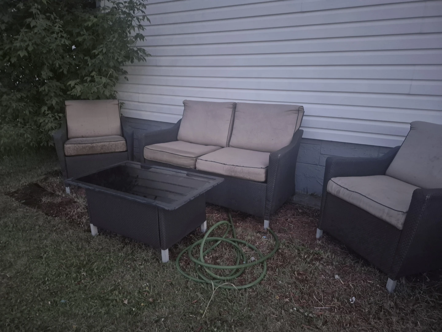 Wicker Patio Furniture Set