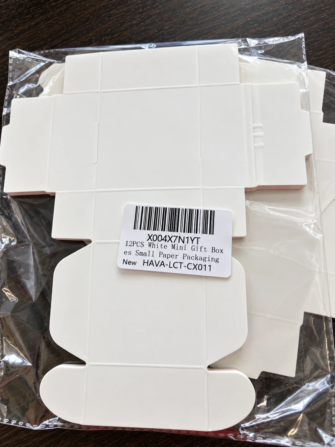 24 Mini White Gift Boxes – $12