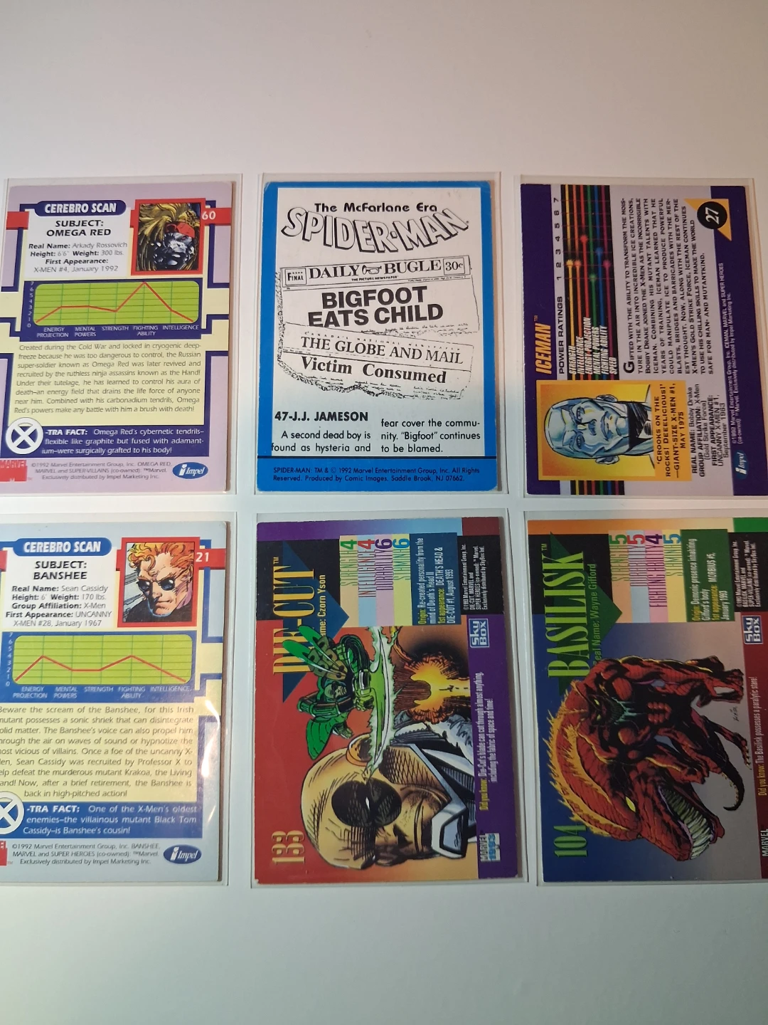 Vintage 1990s Marvel Trading Cards Collection - photo 5