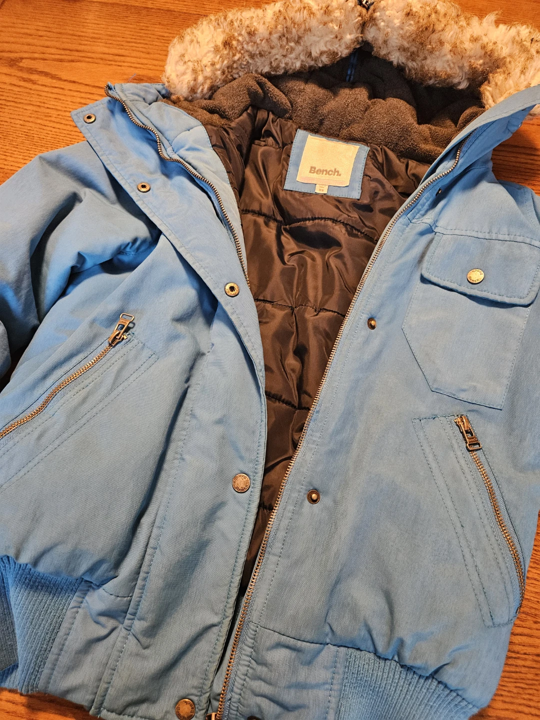 Bench Blue Bomber Jacket - photo 4