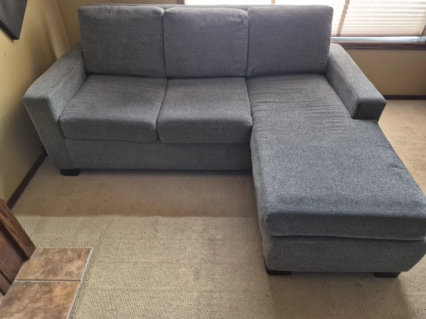 Grey Sectional Sofa - photo 2