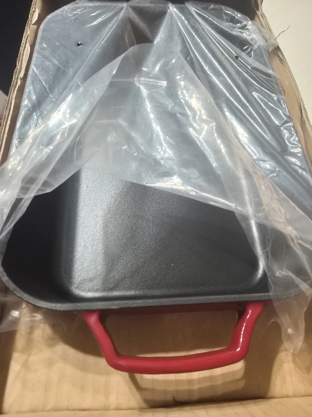 KitchenAid Cast Iron Lasagna Pan Red - photo 2