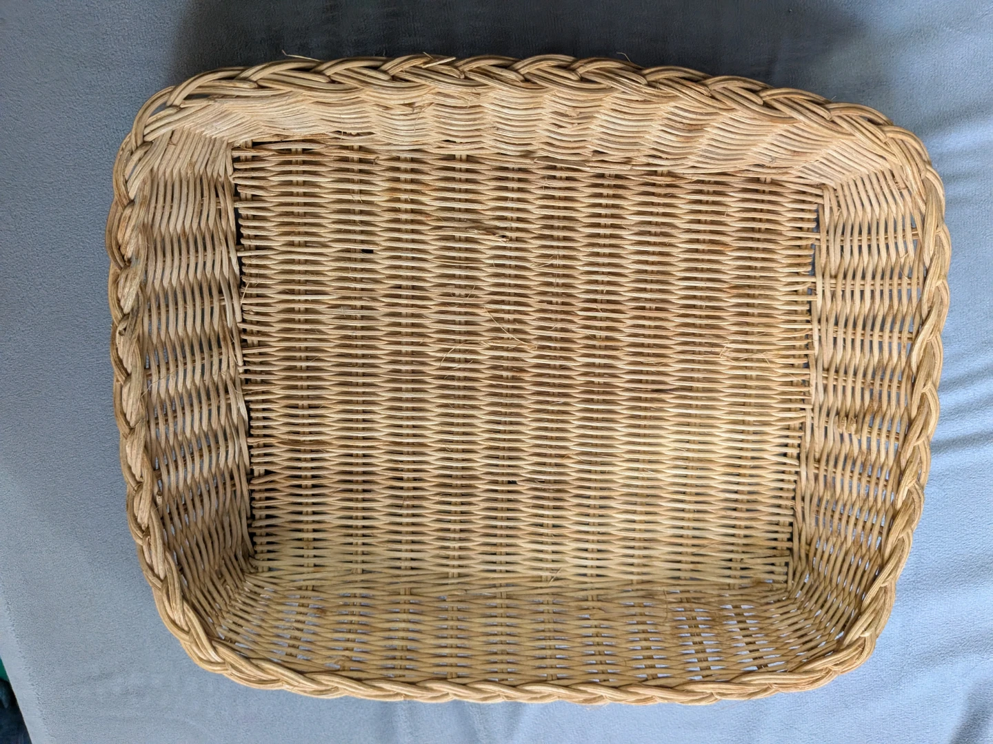Woven Wicker Storage Basket