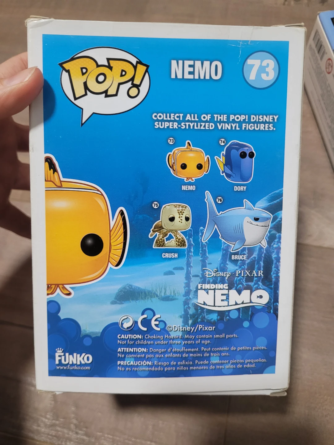 Finding Nemo Bundle! Funko Pop , 3D Wood Model , Comic Book - photo 4