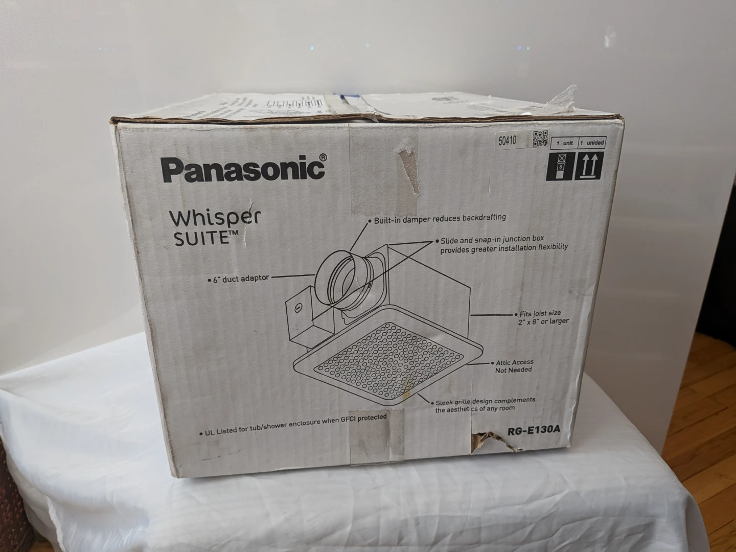 NEW Panasonic Whisper Suite 130 CFM;  Bath Exhaust Fan - photo 2