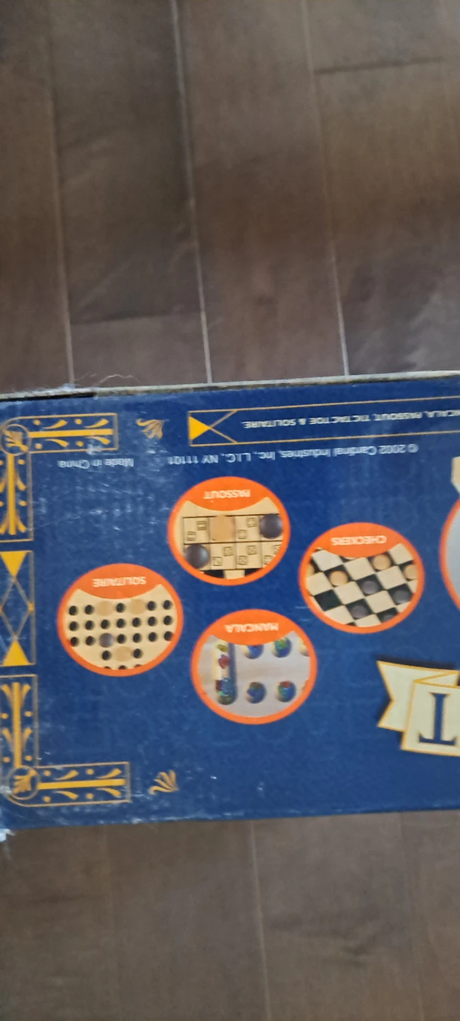 Vintage unopened Game Hut 8 Classic Games Set - photo 3