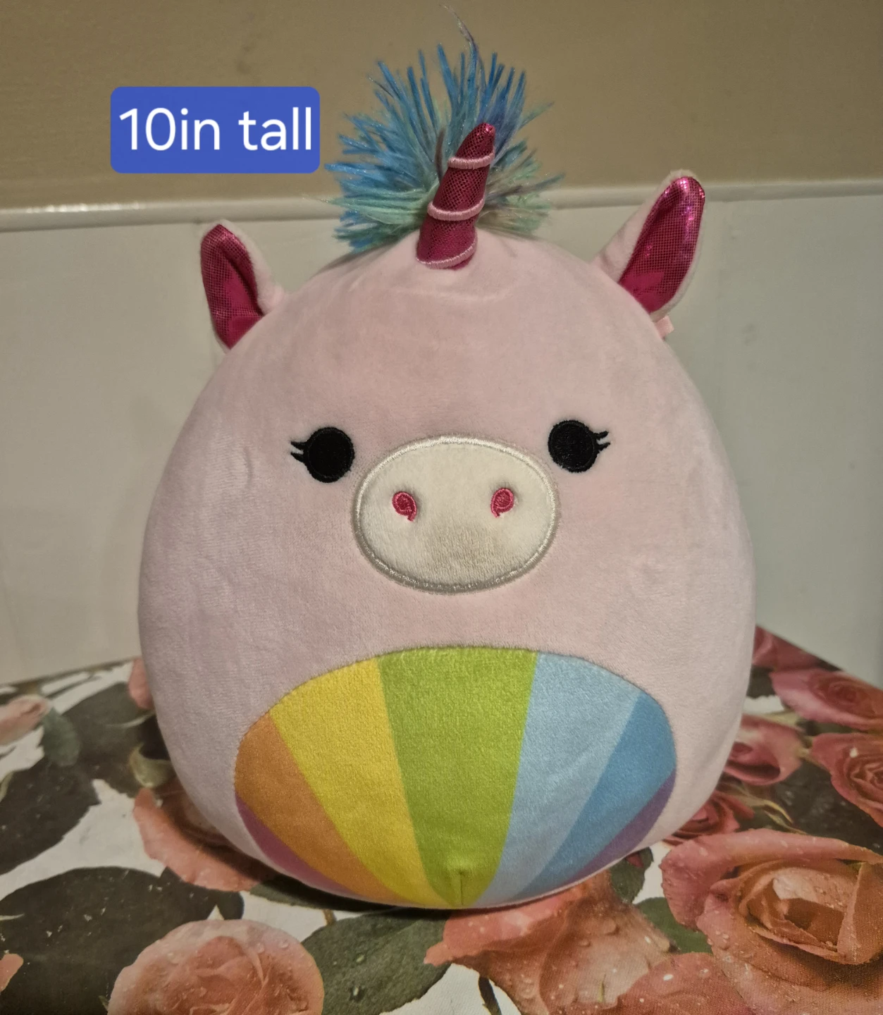 Squishmallows Pink Unicorn Plush, great shape