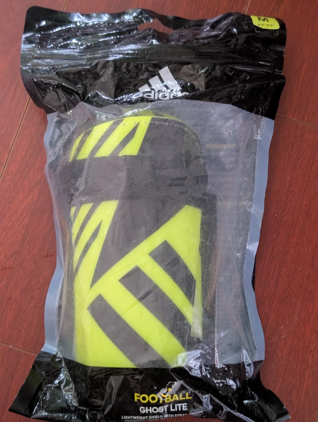 Adidas Ghost Lite Shin Guards Size Medium
