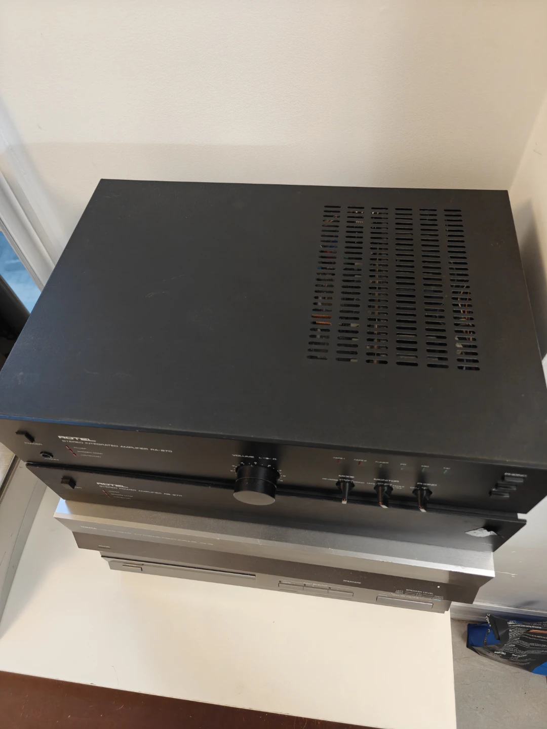 Rotel RA-870 Integrated Amp & RB-870 Power Amp Set - photo 4