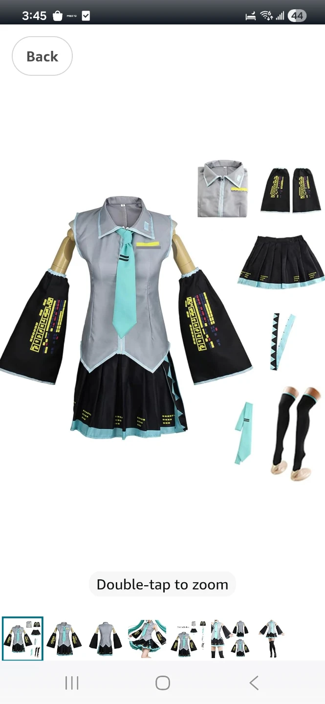 Miku Cosplay Costume Set - photo 3