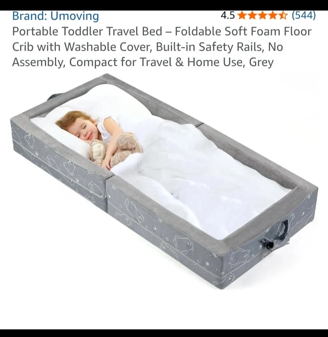 Umoving Portable Toddler Travel Bed