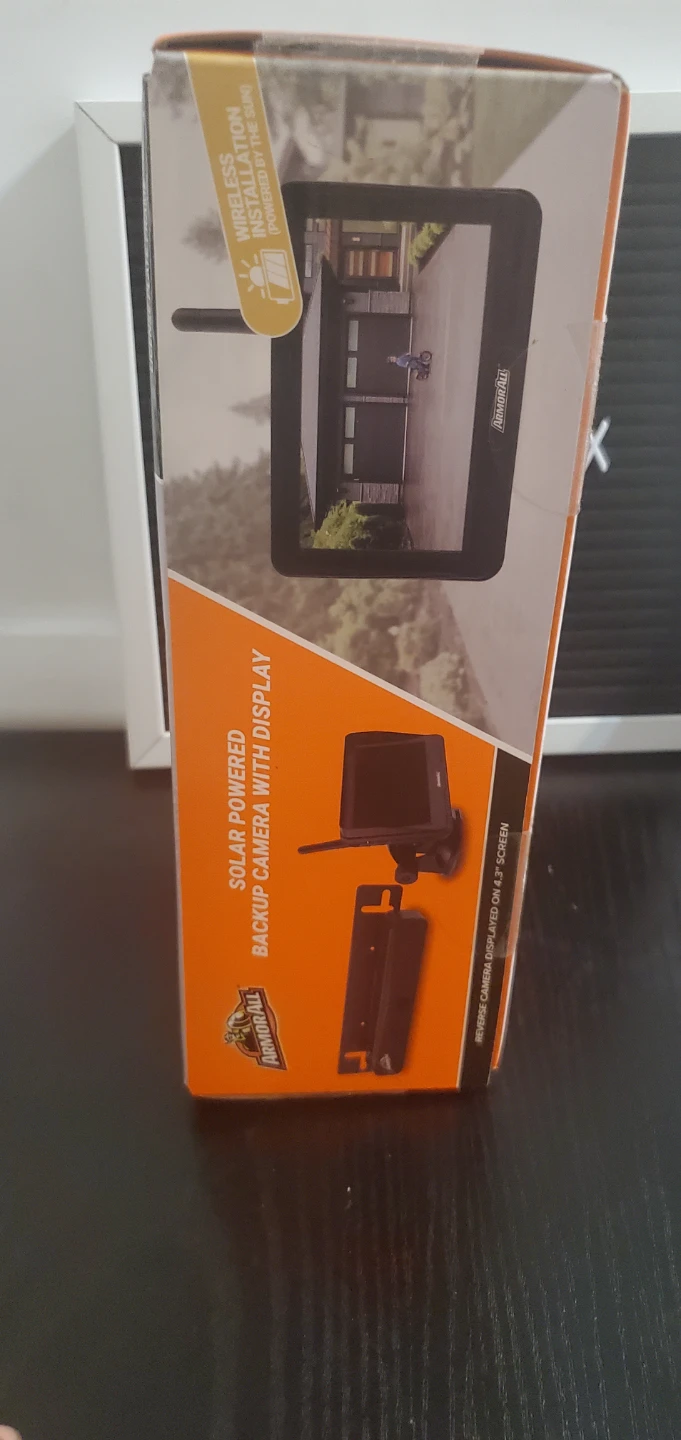Armor All Solar Powered Backup Camera with Display - photo 2