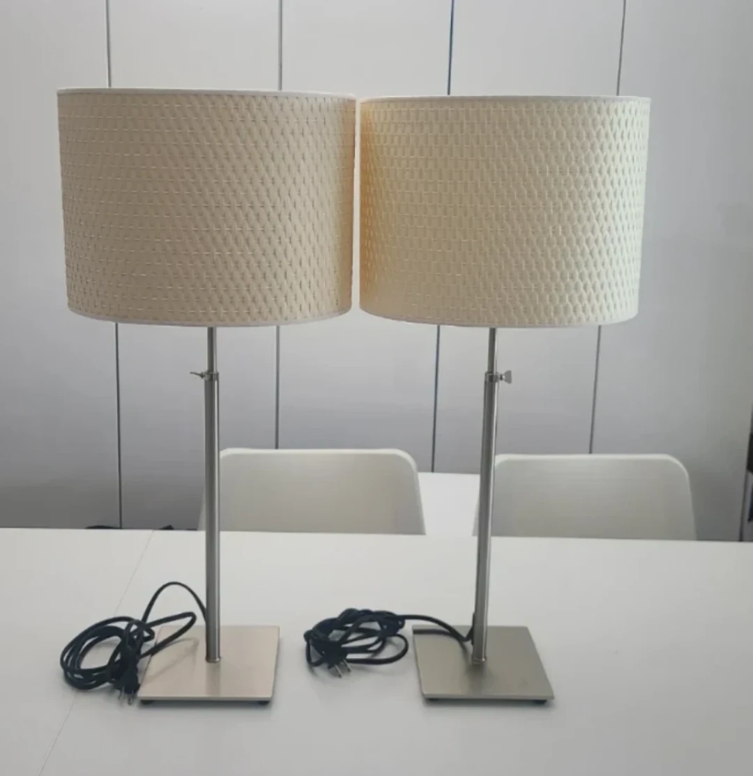 Two Adjustable Table Lamps