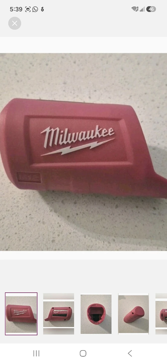 Milwaukee M12 Heated Gear Battery Holder Cover New Power Source