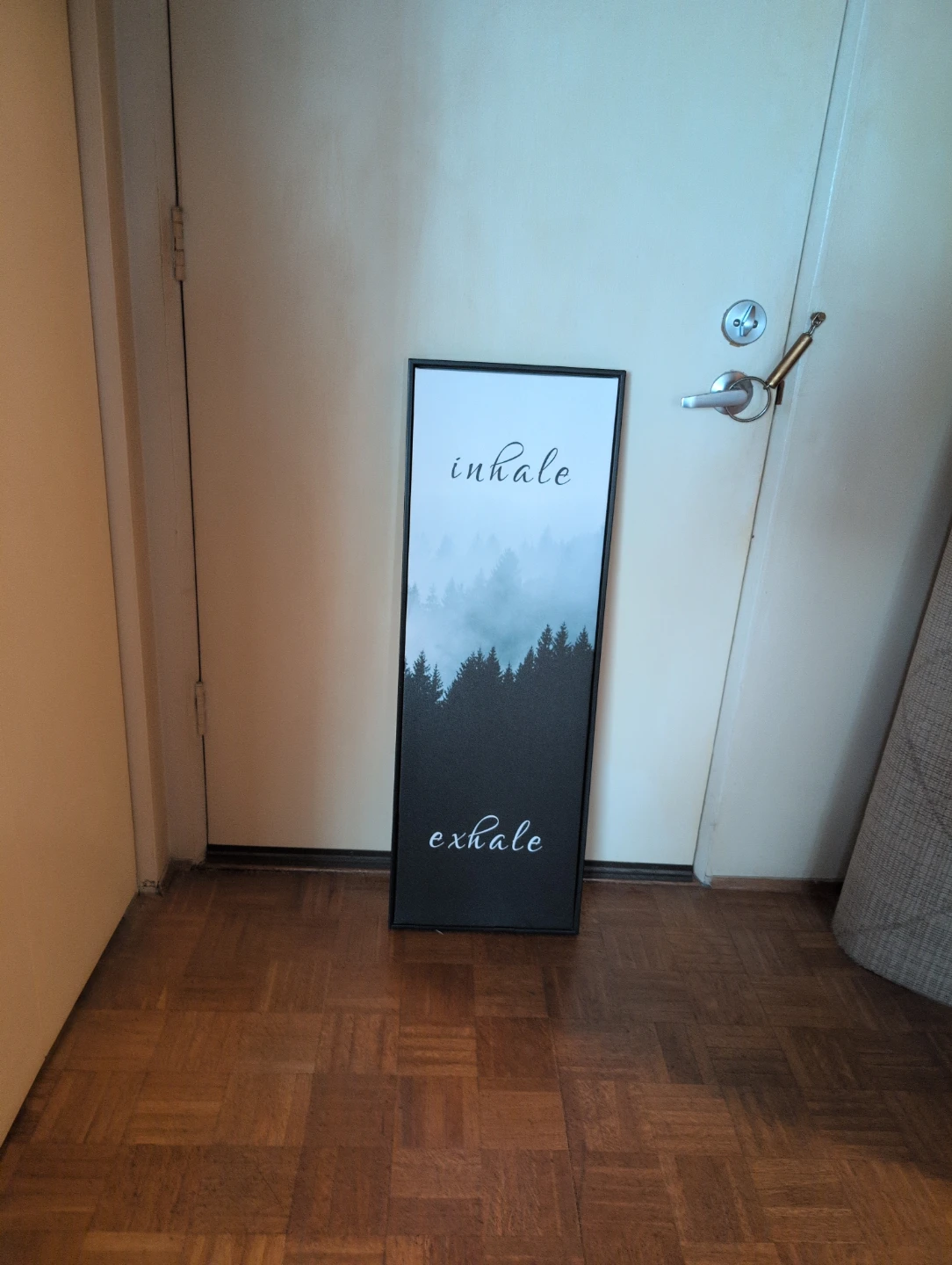 Inhale Exhale Forest Wall Art