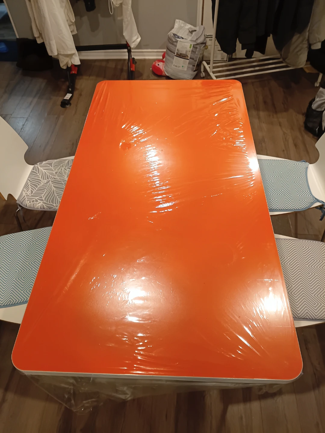 Orange Folding Dining Table - photo 4