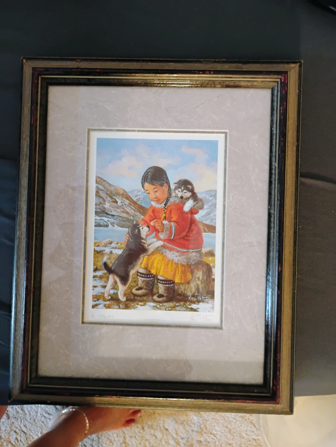 Noni Peter A Treat Framed Print - photo 2