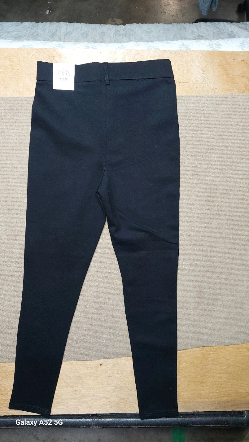 New Zara Black Leggings highrise - photo 2