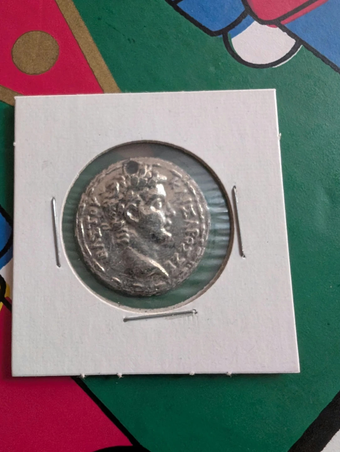Ancient Roman Silver Denarius Coin - photo 2