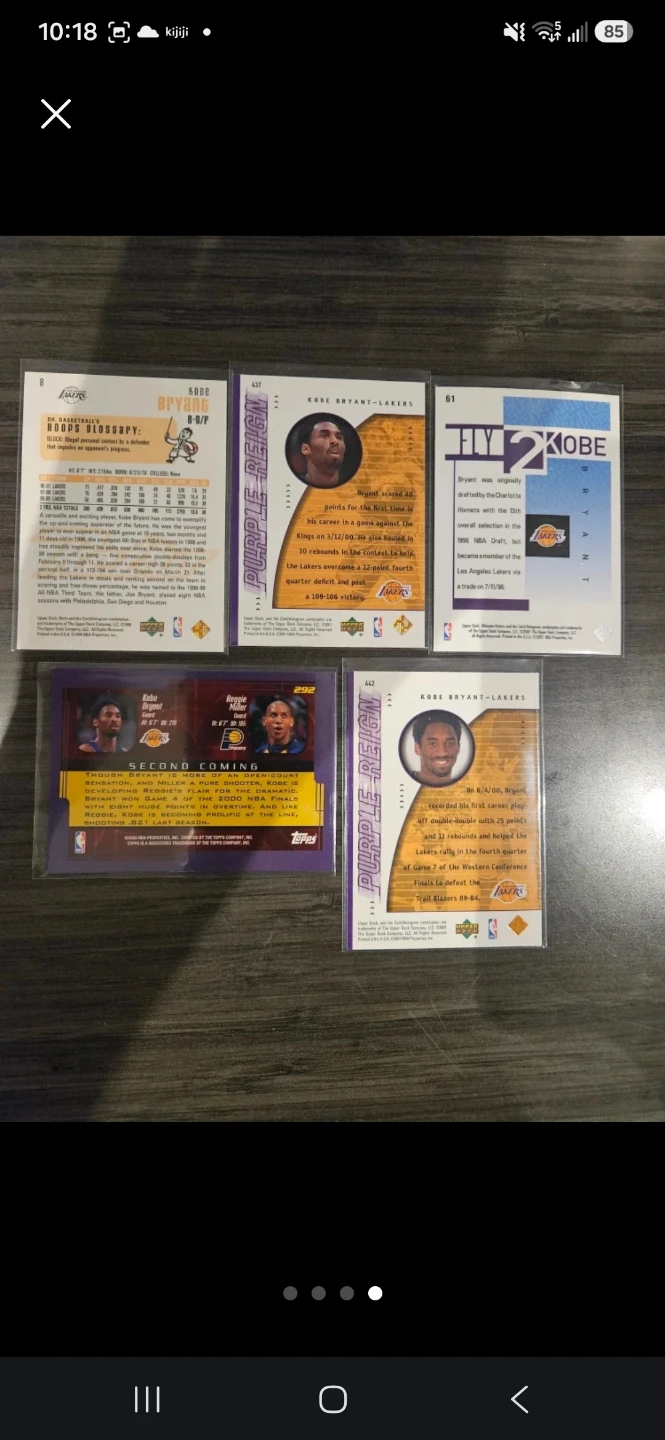 Collection of Kobe Bryant Basketball Cards - photo 4