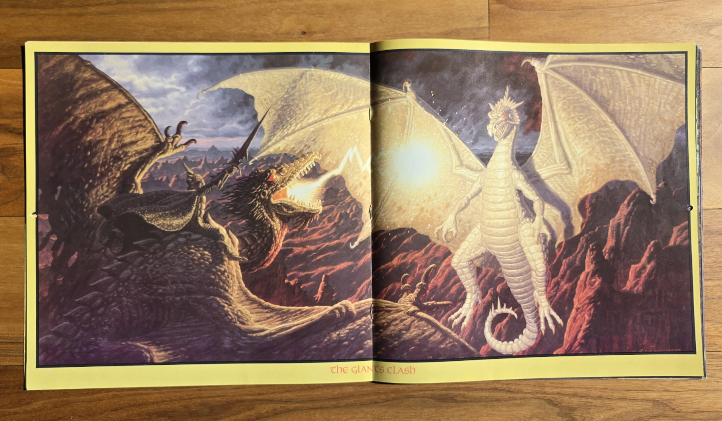 1984 Dungeons & Dragons Fantasy Art Calendar - photo 4