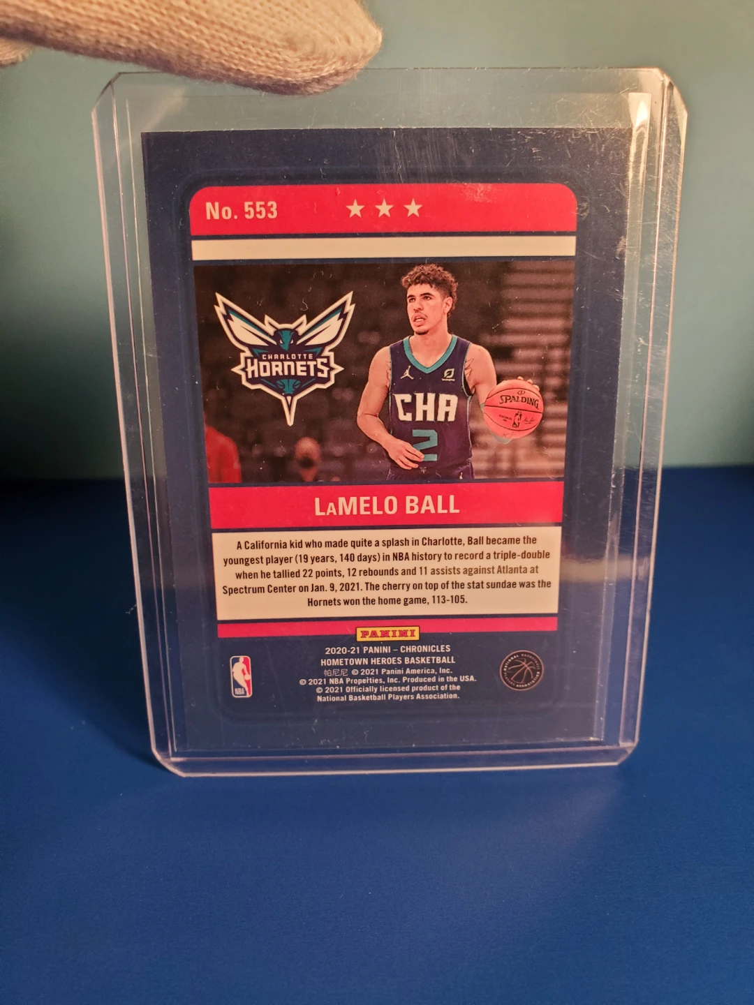LaMelo Ball rookie card - photo 3