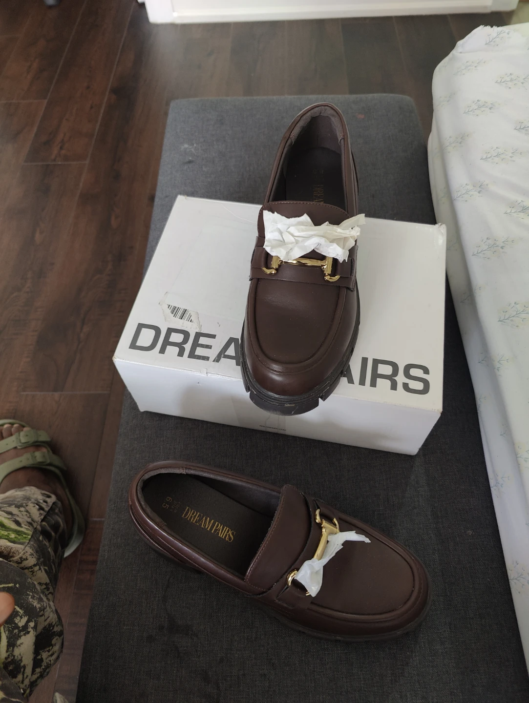 Dream Pairs Brown Loafers - photo 3
