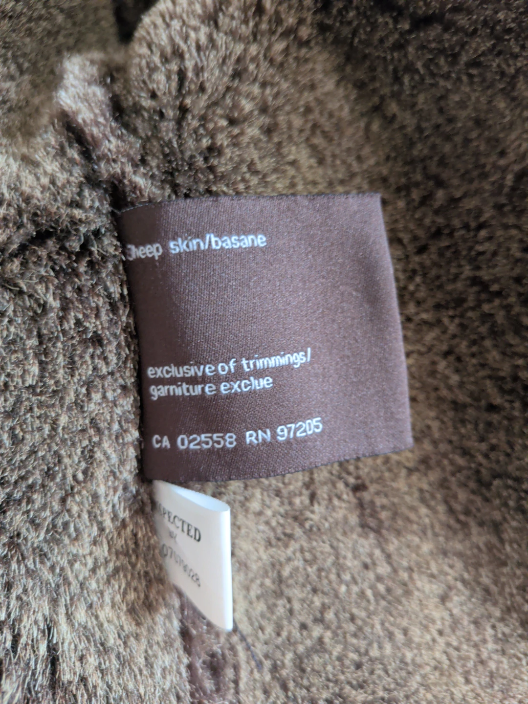 Danier Sheep Skin Coat - photo 5