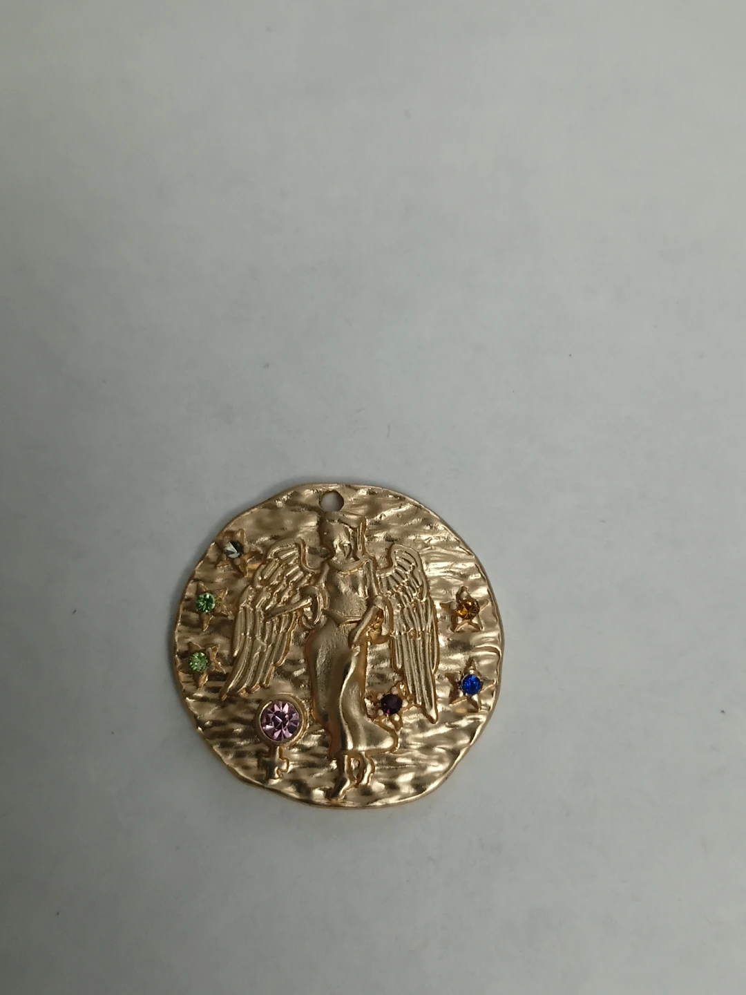 Zodiac Pendant with Gemstones