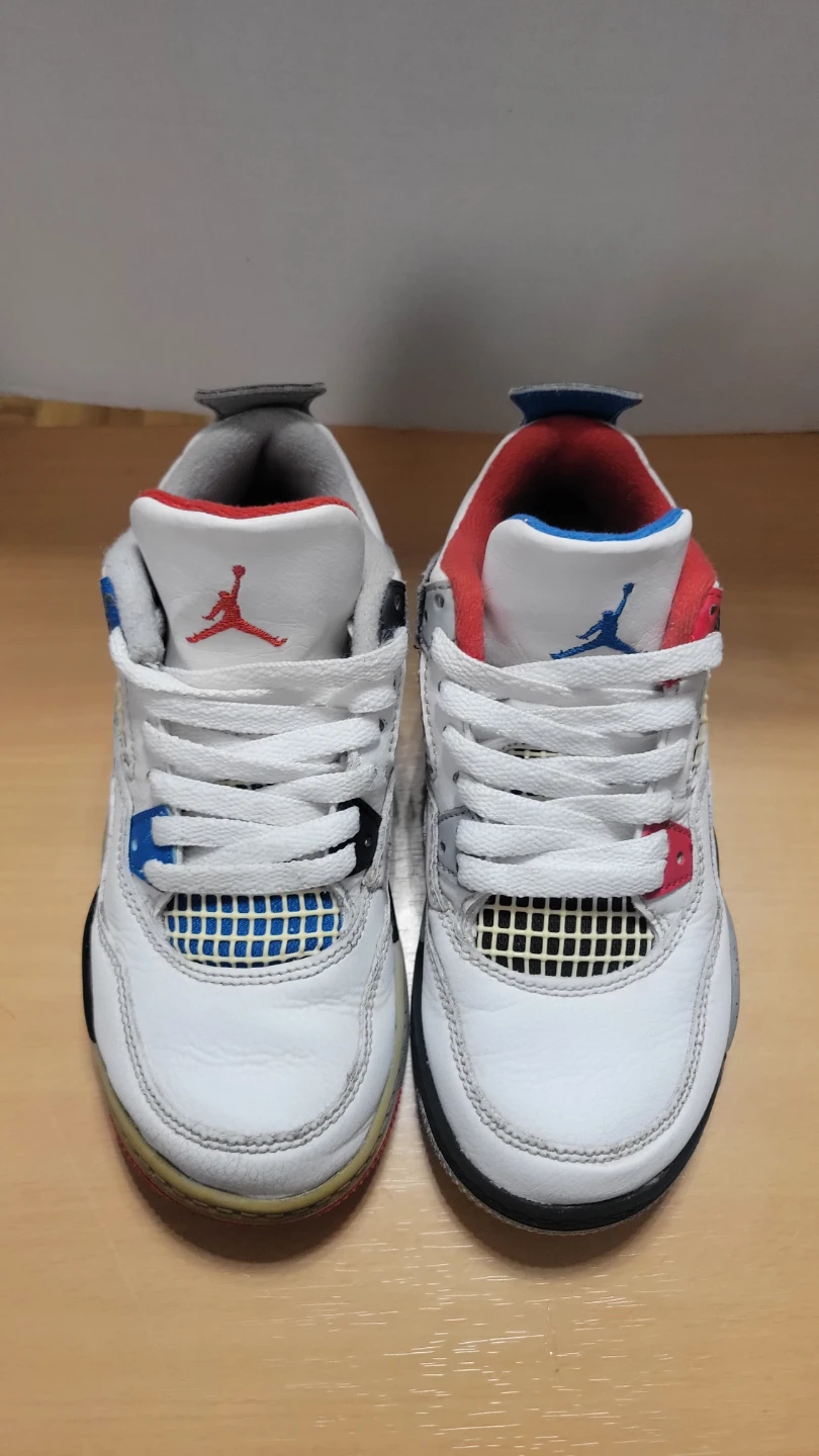 Nike Air Jordan 4 Retro What The Kids Shoes - photo 5