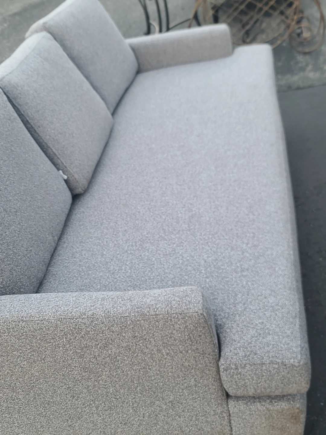 Stylus Made-to-Order Modern Light Grey Sofa - photo 4