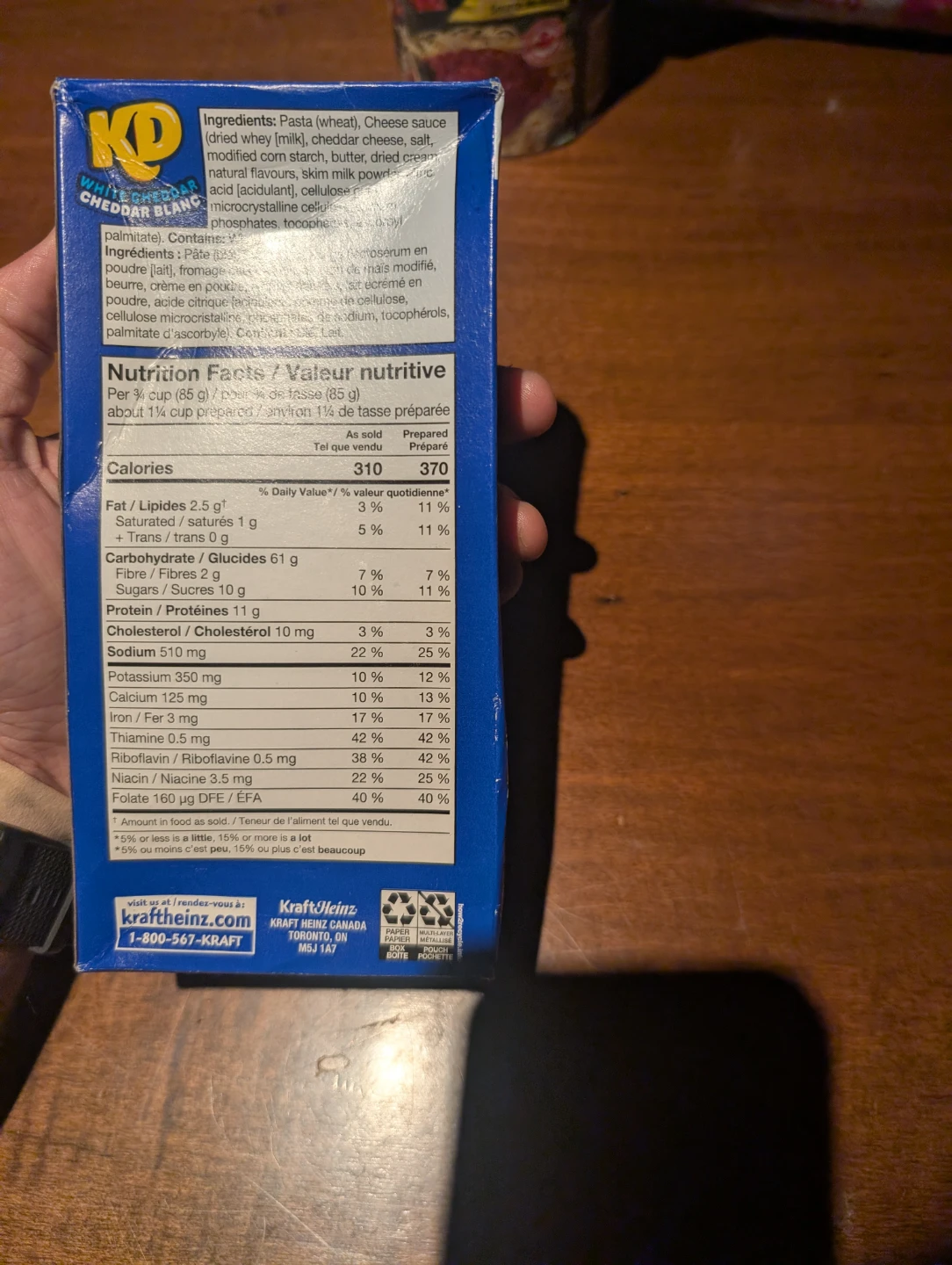 Kraft Dinner White Cheddar Macaroni and Cheese - photo 2