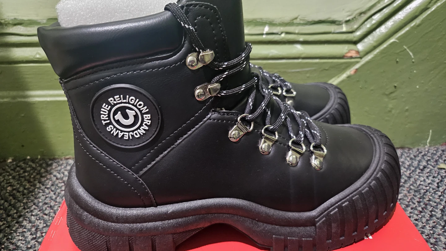 True Religion TR-CHRIS-S Black Boots Size 9 - photo 3