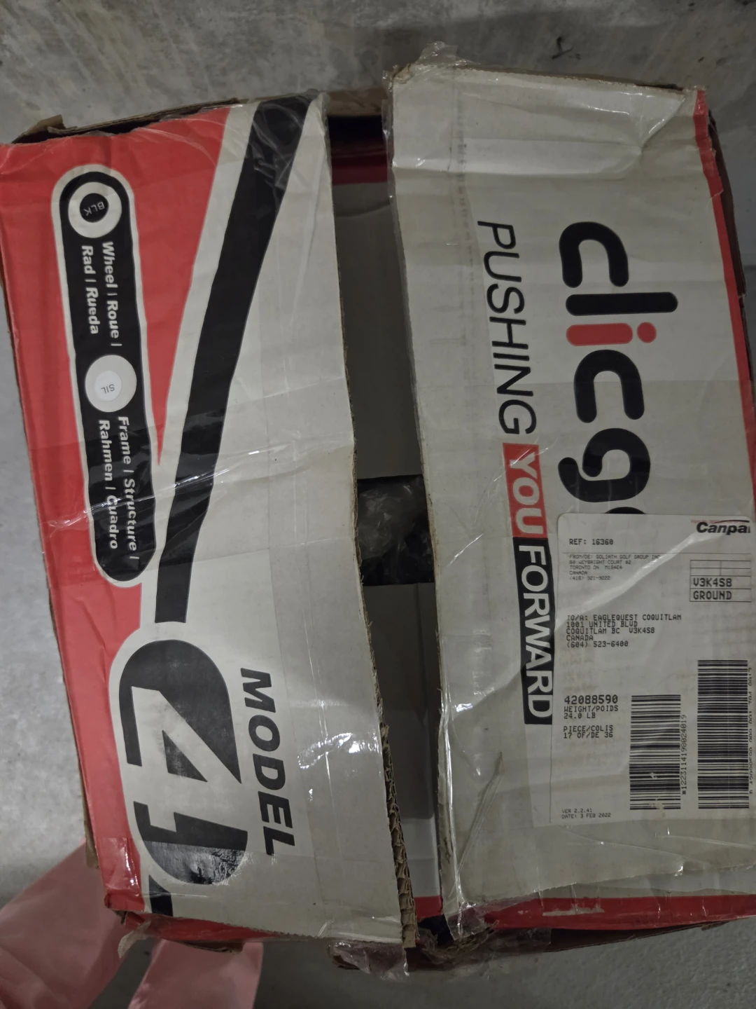 Clicgear Model 4.0 Golf Push Cart - photo 2