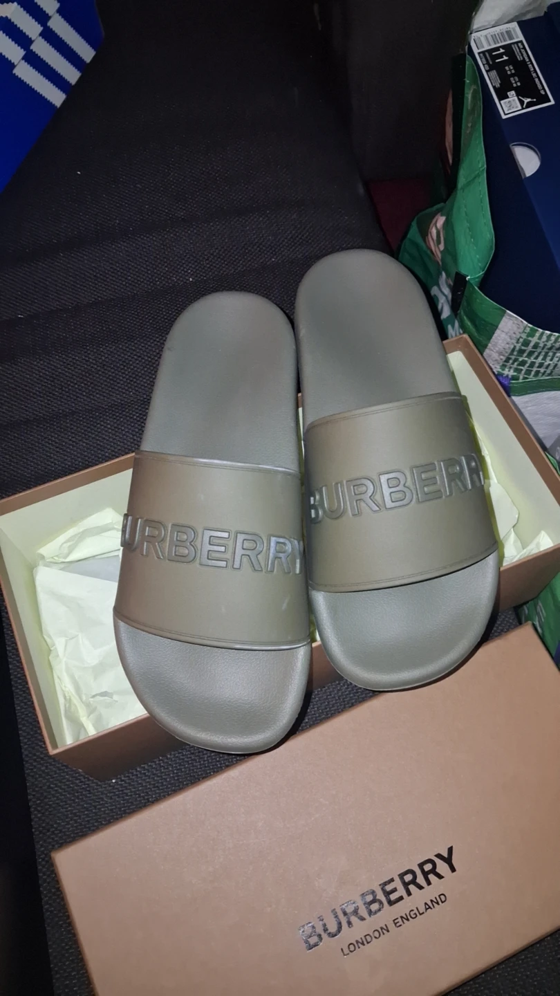Burberry Slider Dark Fern Green Size 43 - photo 3