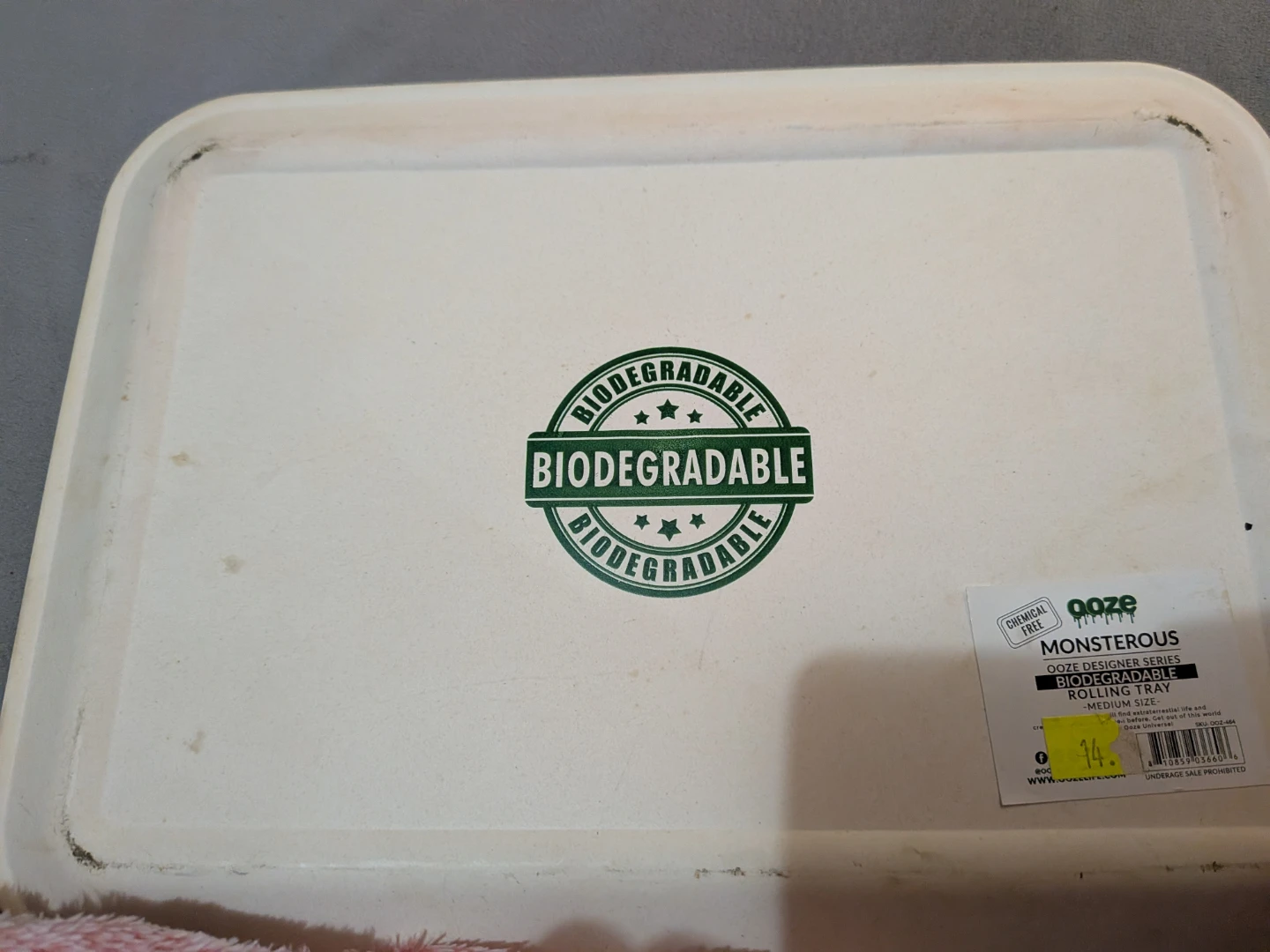 Ooze Monsterous Biodegradable Rolling Tray - photo 2