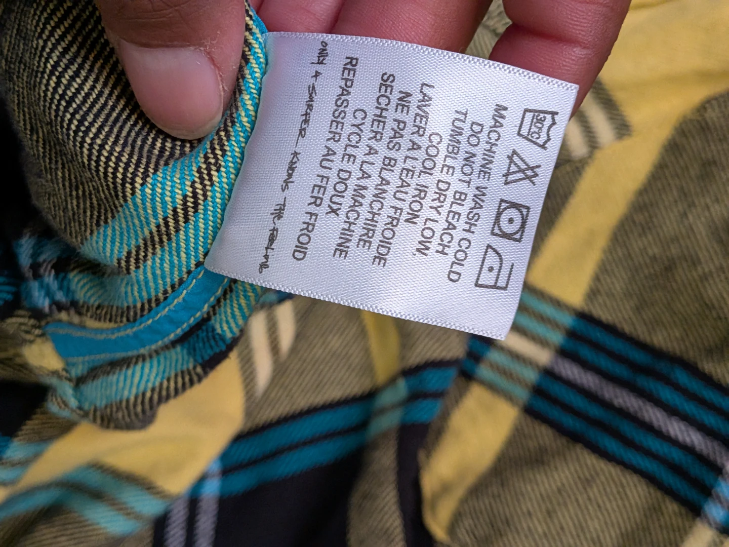 Billabong Plaid Long Sleeve Flannel Shirt - photo 5